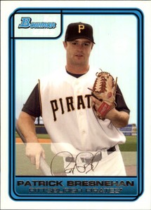 2006 Bowman Draft Draft Picks White #22 Patrick Bresnehan /225