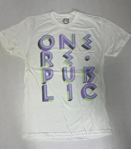1R ONE REPUBLIC Native STACKED LOGO TEE T-SHIRT OFFICIAL MERCHANDISE NEW!!! - Picture 1 of 35