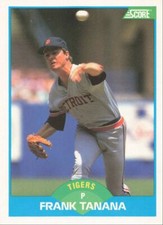 1989 Score Baseball Frank Tanana Detroit Tigers #112