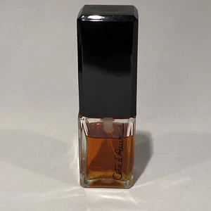Vintage Perfume AVON COTE D'AZUR - .37 fl oz Bottle w/ Lid Spray - Picture 1 of 8