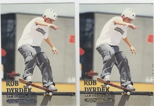 Tarjeta de novato Rob Dyrdek Fleer Adrenaline 2000 y lote dorado #50 - Skateboarding - Imagen 1 de 1