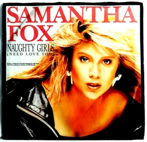 SAMANTHA FOX Naughty Girls / Dream City - Vinyl 45rpm 1987 Jive 1089-7-JX - Picture 1 of 4