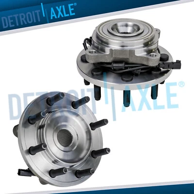 Front Wheel Bearing and Hub Assembly SET for 2012 2013 Ram 2500 3500 4x4 8-Lug - Image 1 of 4