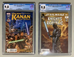 🔥MCU Key Slabs🔥Kanan 1 & KOTOR 9 (2015)🔥CGC 9.8’s 1st Darth Revan Sabine Ezra - Picture 1 of 6