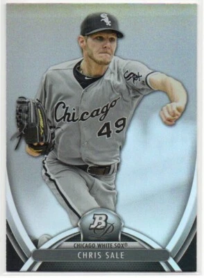 Chris Sale 2013 Bowman Platinum #97  Chicago White Sox - Image 1 of 2
