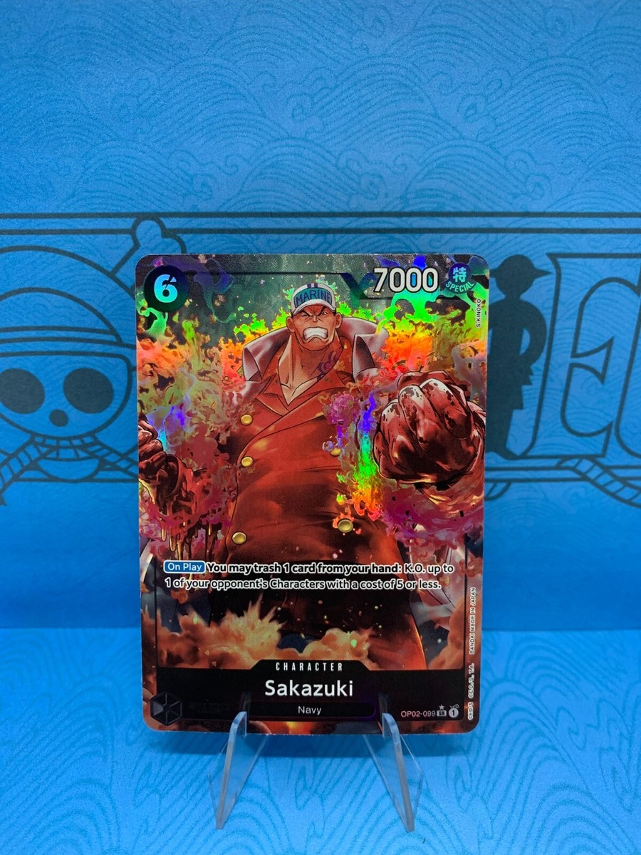 【新品】what we want × TEN to TEN sakazuki PSA 10 ENGLISH OP05-041 Sakazuki Leader ALT ART AWAKENING OF