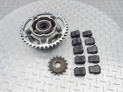 2003 01-05 Honda VTR1000F Super Hawk Front Rear Sprocket Gear Damper Hub Drive - Image 1 of 4
