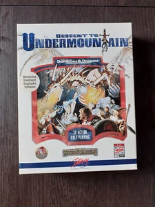Descent to Undermountain von Acclaim 1998 - AD&D II - PC CD Rom - Bild 1 von 6
