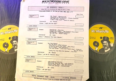 4/7/86 (#86-15)  DR DEMENTO SALUTES LEGENDARY LEON REDBONE (3 INTERVIEW/47 MIN) - Image 1 of 2