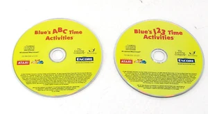 Blue's 123 Time Activities & ABC Time Activities CD ROM Win/mac suelto - Imagen 1 de 3