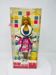1998 Bath Boutique Barbie Doll All Original Complete In Box