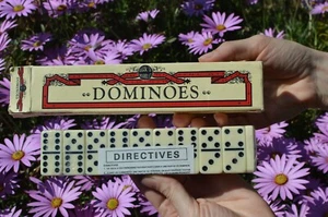 Vintage House of Marbles Dominoes Domino Set - Picture 1 of 10