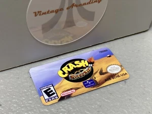 Crash Bandicoot Nitro Kart (Nintendo Gameboy Advance) Ersatzetikett - Bild 1 von 1