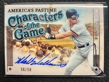 2023 Panini Chronicles - MATT WILLIAMS #/50 - Characters Of The Game Autograph