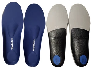 (2-Pack) Arch Support Insoles Orthotic Inserts Size Men: 6.5-7 & Women: 7-8 - Picture 1 of 9