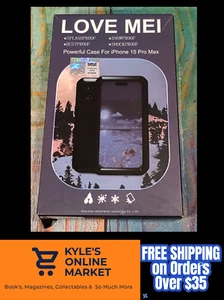 LOVE MEI Powerful Case for iPhone 15 Pro Max - YELLOW - NEW - Picture 1 of 7
