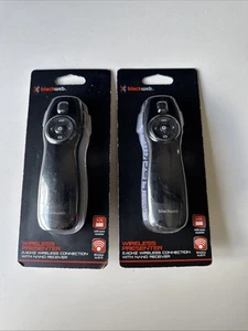 BlackWeb 2,4 GHz Wireless Presenter 82 Fuß Range Laser Pointer Control 2er Pack - Bild 1 von 4
