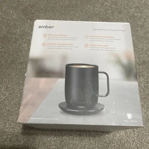 Ember Temperature Smart Mug 2 - 14 oz Nero - Tazza da caffè riscaldata controllata da app - Foto 1 di 8