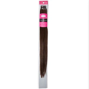 Satin Strähnen Tape In 20 Inch Monaco Echthaar Extensions Braun Haar Neu - Bild 1 von 6