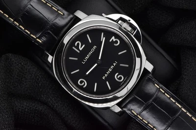 2005 Panerai Luminor 44mm Stainless Steel Manual Wind PAM00112 Full Set - Image 1 of 4