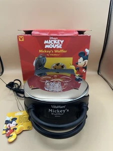 VillaWare Cialda Topolino Topolino macchina per waffle singola modello DISNEY 5555-01 - Foto 1 di 11
