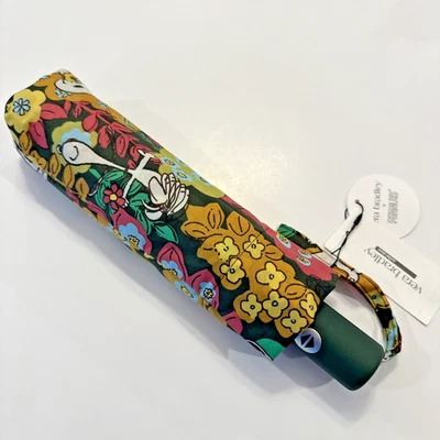NWT Vera Bradley x Peanuts Essential Umbrella Peanuts Garden NEW Snoopy Floral - Image 1 of 4
