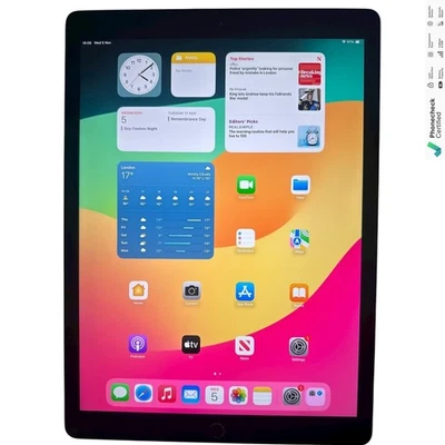 Apple iPad Pro 12.9 Inch 2nd Gen A1670 256GB WiFi Space Grey Very Good - Image 1 of 4
