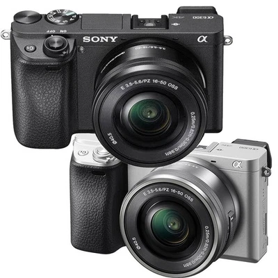 Sony Alpha A6300 spiegellose Digitalkamera mit 24,2MP einem 16-50mm-Zoomobjektiv - Bild 1 von 4