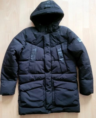 Warme Wetterfest Winter Jacke Mantel Gr. 164 C&A  Wie Neu  Schwarz - Bild 1 von 4