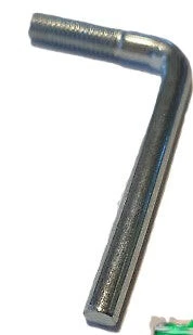 MA BOUTIQUE 2x 10050797 - Crochets filetés en L M5 pour système de meuble IKEA