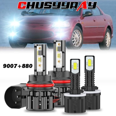 Faro LED HI/LO +880 faros antiniebla para Chrysler Sebring 2001-2005 9007 Foto 1 de 4