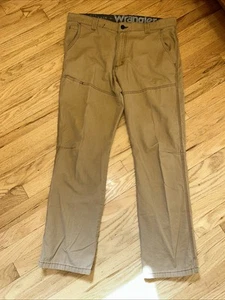 Wrangler All Terrain Gear 36x30 Herren hellbraun Utility Wanderhose - Bild 1 von 7