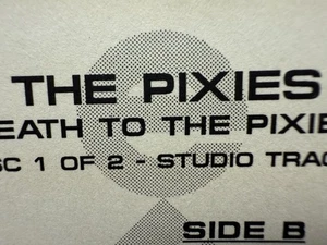 1997 PROMO ADVANCE THE PIXIES DEATH TO THE PIXIES ROCK CASSETTE RARE ELEKTRA - Picture 1 of 4