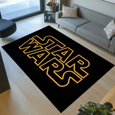 Starwars Rug, Starwars Art Rug, Starwars Themed Rug, Starwars Design Rug,Fan Rug - Image 1 of 4