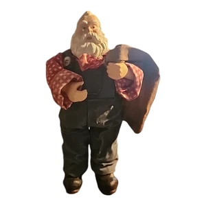 Clothtique Bauer Weihnachtsmann Pappmaché Figur - Bild 1 von 5