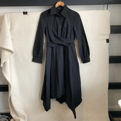 BCBGMaxAzria 连衣裙女式 10 码黑色 — 第 1/4 张图片