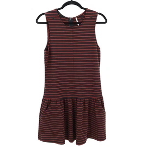 Free People Gestreiftes Kleid Damen S Rot Preppy Collegiate Sportlich Maritim Modern - Bild 1 von 19