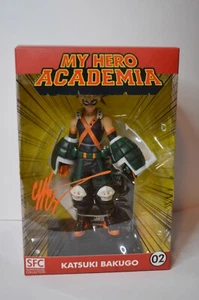 My Hero Academia 7" BAKUGO SFC Statue signed by Clifford Chapin COA - Picture 1 of 7