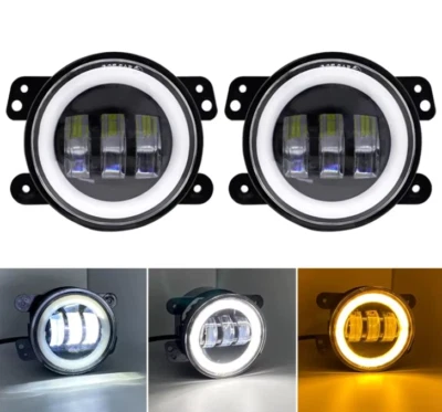 Luci Fendinebbia Anello LED 60W per  Dodge Journey 2009 -2013 - Immagine 1 di 4