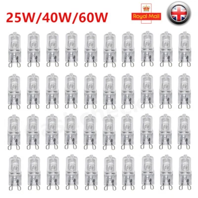 G9 Lamps Light Bulb 25W 40W 60W Warm White Capsule Replace Halogen Lamp 240V UK - Image 1 of 4
