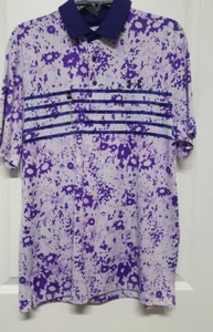 Under Armour Men's UA Golf Polo Playoff Purple 1378677 - Picture 1 of 9