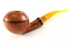 STEFANO SANTAMBROGIO "FP" Grande | Hecho a mano Italia | Pipa 9mm Filtro 962 - Imagen 1 de 3