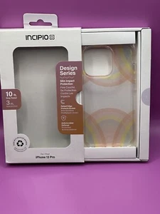 Incipio IPH-1970-RGW Design Series Case for iPhone 13 Pro - Rainbow Glitter Wash - Picture 1 of 3