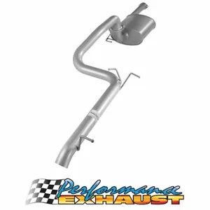 VIPER 2.5" Exhaust for Ford Falcon BA BF XT 4.0L NA Sedan Muff/Tailpipe - Picture 1 of 5