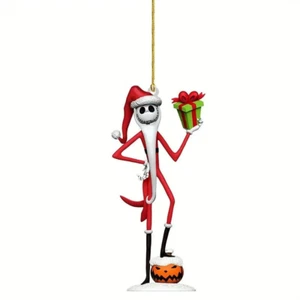 Jack Skellington The Nightmare Before Christmas Tree Ornament Gift & Pumpkin-NIP - Picture 1 of 7