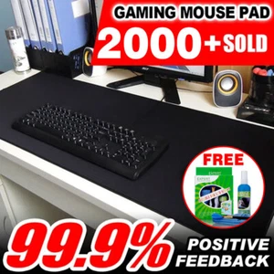 Large Size Gaming Mouse Pad Desk Mat Anti-slip Rubber Speed Mousepad PU Mat XXXL - Picture 1 of 50