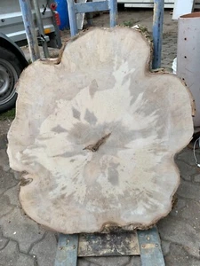 Baumscheibe, Holzscheibe,ca. 70x60x5cm, Ahorn, Tischplatte geschliffen  - Bild 1 von 1