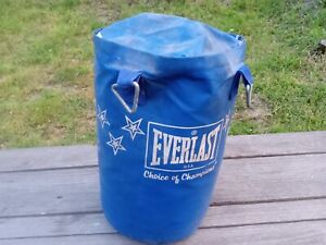 Vintage EVERLAST SMALL BLUE BOXING MMA GYM HEAVY BAG