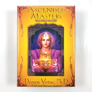 Cartas Oráculo Maestros Ascendidos Doreen Virtue 44 cartas baraja y guía SELLADAS NUEVAS - Imagen 1 de 4