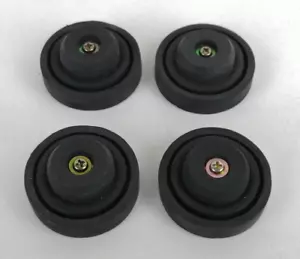 PIONEER PL-200 Z - SET 4 PIEDINI - ORIGINALI - DIAMETRO = 4 CM - ALTEZZA = 1,8CM - Foto 1 di 3